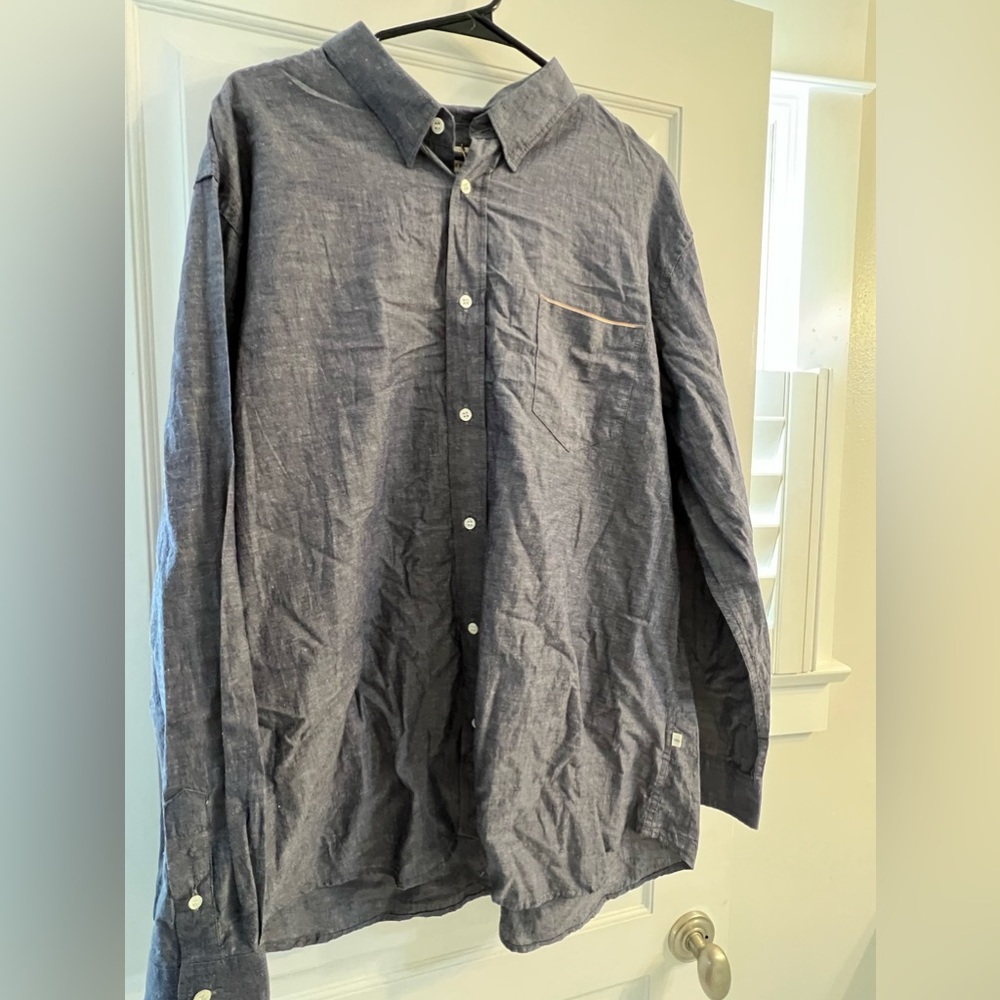 Billy Reid Collared Shirt XXL